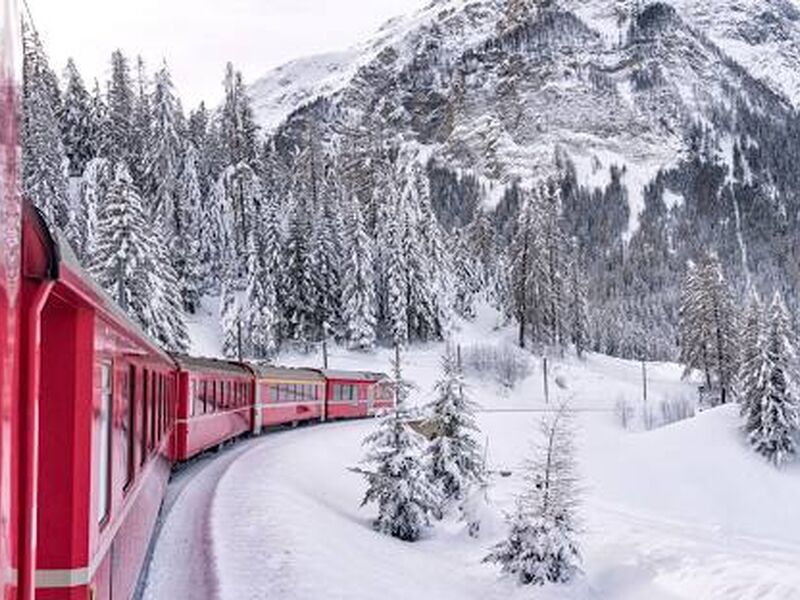 BERNİNA EXPRESS ILE  BİR AVRUPA MASALI TURU