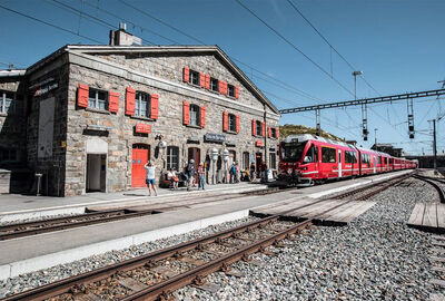 BERNİNA EXPRESS ILE  BİR AVRUPA MASALI TURU