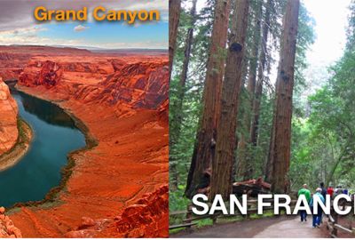 Dolu Dolu Los Angeles & Las Vegas & San Francisco Batı Amerika Rotası