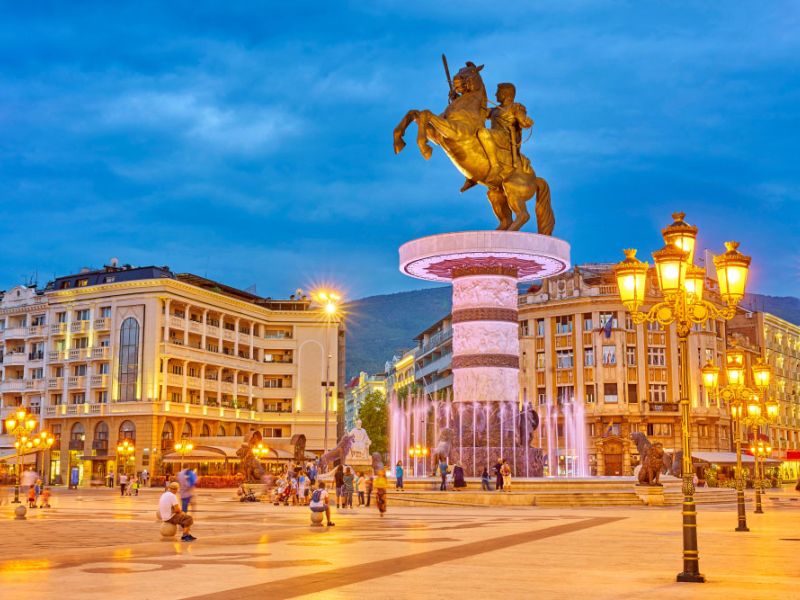 Arnavutluk & Makedonya & Kosova Turu Rotası (TIA-PRN)
